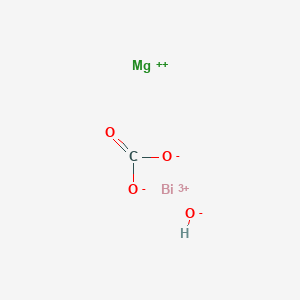 molecular formula CHBiMgO4+2 B12564798 Bismuth;magnesium;carbonate;hydroxide CAS No. 144087-24-1
