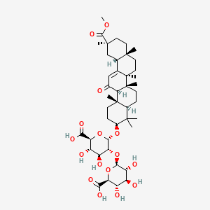 molecular formula C43H64O16 B1256493 Methyl glycyrrhizate 