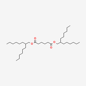 molecular formula C34H66O4 B12564950 Bis(2-hexyloctyl) hexanedioate CAS No. 184706-96-5