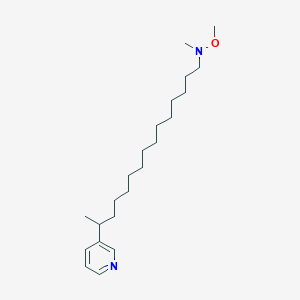 molecular formula C22H40N2O B1256511 Xestamine C 