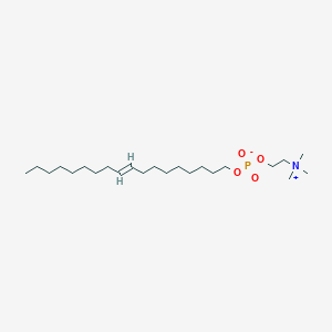 molecular formula C23H48NO4P B125653 Elaidylphosphocholine 