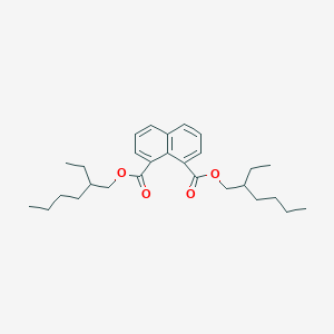 molecular formula C28H40O4 B12565578 Bis(2-ethylhexyl) naphthalene-1,8-dicarboxylate CAS No. 290346-00-8