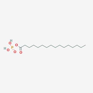 molecular formula C16H33O5P B1256577 Palmitoyl phosphate 