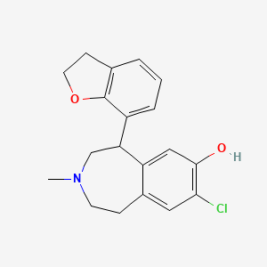 molecular formula C19H20ClNO2 B1256579 Odapipam 