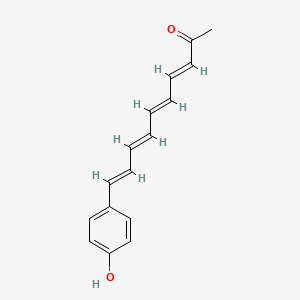 molecular formula C16H16O2 B1256583 Navenone C CAS No. 62695-69-6