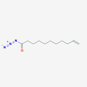 molecular formula C11H19N3O B12565974 Undec-10-enoyl azide CAS No. 143557-87-3