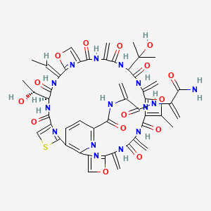 molecular formula C50H49N15O15S B1256621 Geninthiocin 