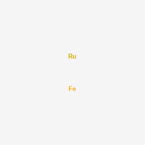 molecular formula FeRu B12566350 Iron--ruthenium (1/1) CAS No. 168979-18-8