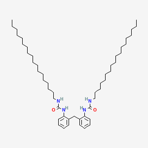 molecular formula C51H88N4O2 B12566351 N,N'-[Methylenedi(2,1-phenylene)]bis(N'-octadecylurea) CAS No. 162293-96-1