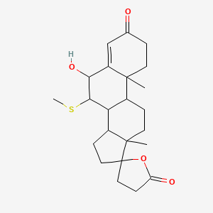 6|A-Hydroxy-7|A-(thiomethyl)spirolactone