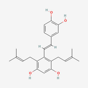 molecular formula C24H28O4 B1256652 Artochamin F 