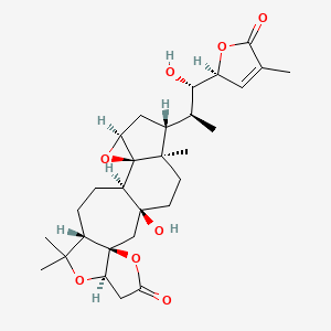 molecular formula C29H40O8 B1256681 MicrandilactoneB 