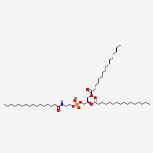 molecular formula C53H104NO9P B1256696 N-palmitoyl-1,2-dipalmitoyl-sn-glycero-3-phosphoethanolamine 
