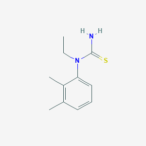 molecular formula C11H16N2S B12566979 N-(2,3-Dimethylphenyl)-N-ethylthiourea CAS No. 262853-29-2