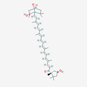 molecular formula C40H56O4 B1256702 Capsanthin 3,6-epoxide 