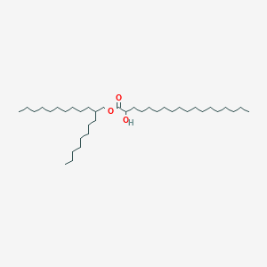 molecular formula C38H76O3 B12567167 2-Octyldodecyl 2-hydroxyoctadecanoate CAS No. 308122-33-0