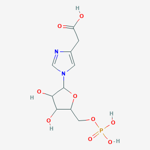 4-(Carboxymethyl)-1-(5-O-phosphonopentofuranosyl)-1H-imidazole