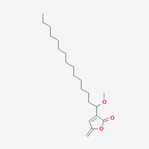 molecular formula C21H36O3 B1256727 Subamolide C 