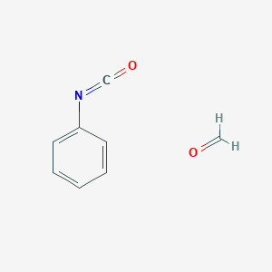 molecular formula C8H7NO2 B1256730 Formaldehyde;isocyanatobenzene CAS No. 9016-87-9