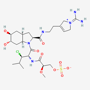 molecular formula C26H43ClN6O10S B1256738 Chlorodysinosin A 
