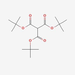 molecular formula C16H28O6 B12567569 Tri-tert-butyl methanetricarboxylate CAS No. 173948-09-9
