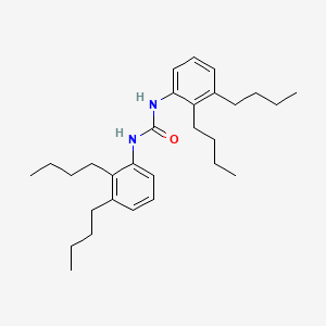 molecular formula C29H44N2O B12567721 N,N'-Bis(2,3-dibutylphenyl)urea CAS No. 489428-37-7