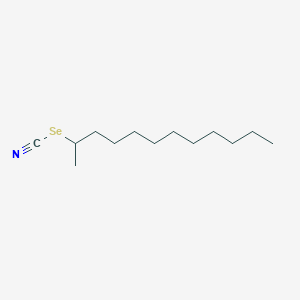 molecular formula C13H25NSe B12567841 Dodecan-2-yl selenocyanate CAS No. 190669-83-1