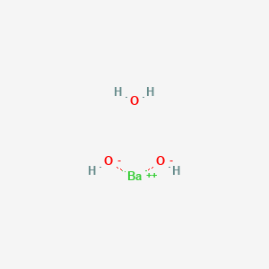 molecular formula BaH4O3 B1256788 Barium hydroxide monohydrate CAS No. 22326-55-2