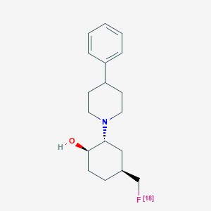 molecular formula C18H26FNO B125680 4-Fluoromethylvesamicol CAS No. 140703-18-0