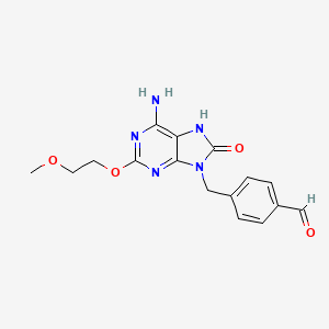 molecular formula C16H17N5O4 B1256801 UC-1V150 