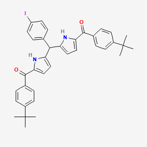 molecular formula C37H37IN2O2 B12568086 Agn-PC-0N88DE CAS No. 307930-85-4