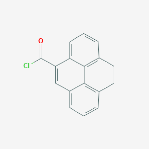 molecular formula C17H9ClO B12568100 Pyrene-4-carbonyl chloride CAS No. 185046-55-3