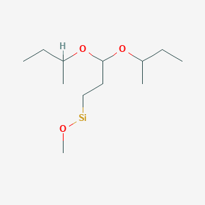 molecular formula C12H26O3Si B12568223 CID 78061682 