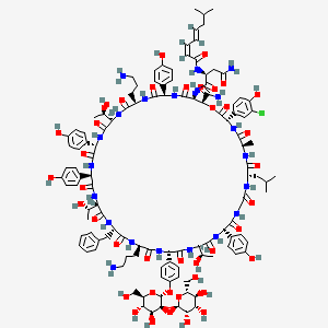 molecular formula C119H154ClN21O40 B1256835 Ramoplanin A2 CAS No. 81988-88-7