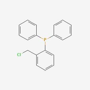 molecular formula C19H16ClP B12568370 Phosphine, [2-(chloromethyl)phenyl]diphenyl- CAS No. 167706-40-3