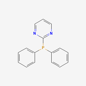 molecular formula C16H13N2P B12568381 2-(Diphenylphosphino)pyrimidine CAS No. 191788-74-6