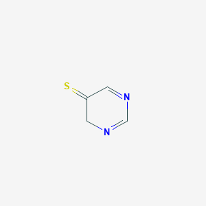 molecular formula C4H4N2S B12568665 5(4H)-Pyrimidinethione CAS No. 220560-98-5
