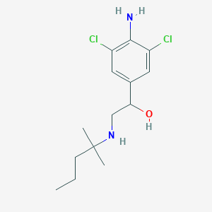 molecular formula C14H22Cl2N2O B125687 Clenhexerol CAS No. 38339-23-0