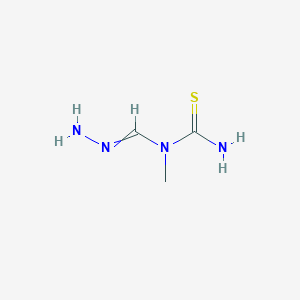 molecular formula C3H8N4S B12568703 N-Carbamothioyl-N-methylmethanehydrazonamide CAS No. 577746-69-1
