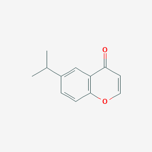 molecular formula C12H12O2 B12568713 6-Iso-propylchromone CAS No. 288399-58-6
