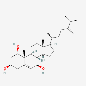 molecular formula C28H46O3 B1256885 Sinugrandisterol A 