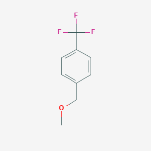molecular formula C9H9F3O B125689 1-(Methoxymethyl)-4-(trifluoromethyl)benzene CAS No. 155820-05-6