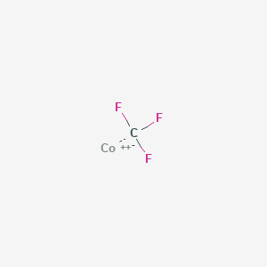 molecular formula CCoF3+ B12568909 Cobalt(2+);trifluoromethane CAS No. 194491-06-0
