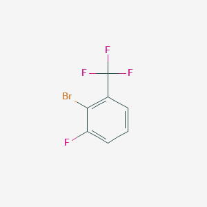 molecular formula C7H3BrF4 B012569 2-Bromo-3-fluorobenzotrifluoride CAS No. 104540-42-3