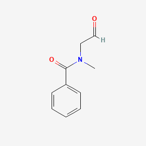 molecular formula C10H11NO2 B12569128 N-Methyl-N-(2-oxoethyl)benzamide CAS No. 298706-10-2