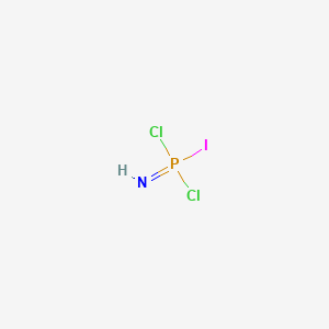 molecular formula Cl2HINP B12569272 Phosphorimidic dichloride iodide CAS No. 159100-43-3