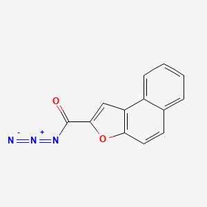 molecular formula C13H7N3O2 B12569290 Naphtho[2,1-b]furan-2-carbonyl azide CAS No. 204841-79-2