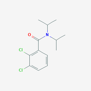 molecular formula C13H17Cl2NO B12569323 Benzamide, 2,3-dichloro-N,N-bis(1-methylethyl)- CAS No. 212392-33-1