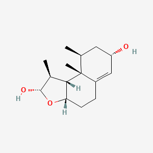 molecular formula C15H24O3 B1256933 Elongatol A 