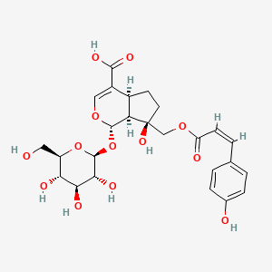 10-p-cis-Coumaroyl-1S-dihydromonotropein